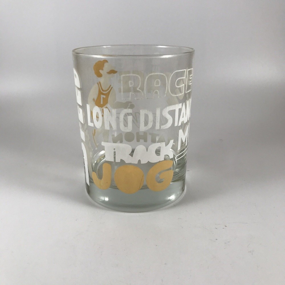 Toscany Runner Old Fashioned Glass Jog Race Speed Long Distance Sprint Marathon